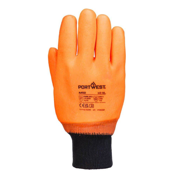 Portwest A450 Weatherproof Hi-Vis Glove