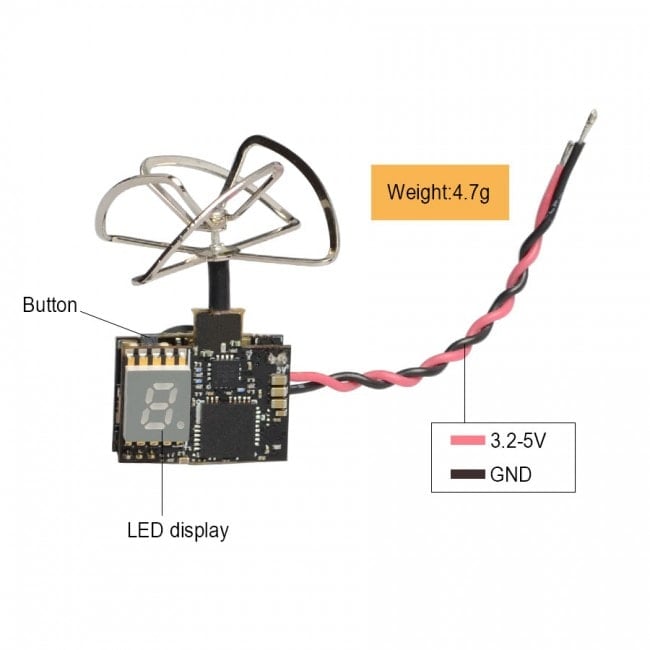 TheFPV A6 Micro AIO FPV Camera and 25mW VTX