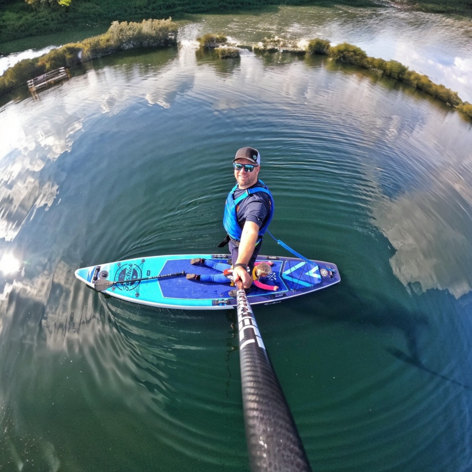 FatStick 12'6 Inflatable Touring Paddle Board SUP Package | With Seat