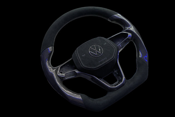 Volkswagen Transporter T6.1 Carbon Fibre Steering Wheel (2020+ Models)