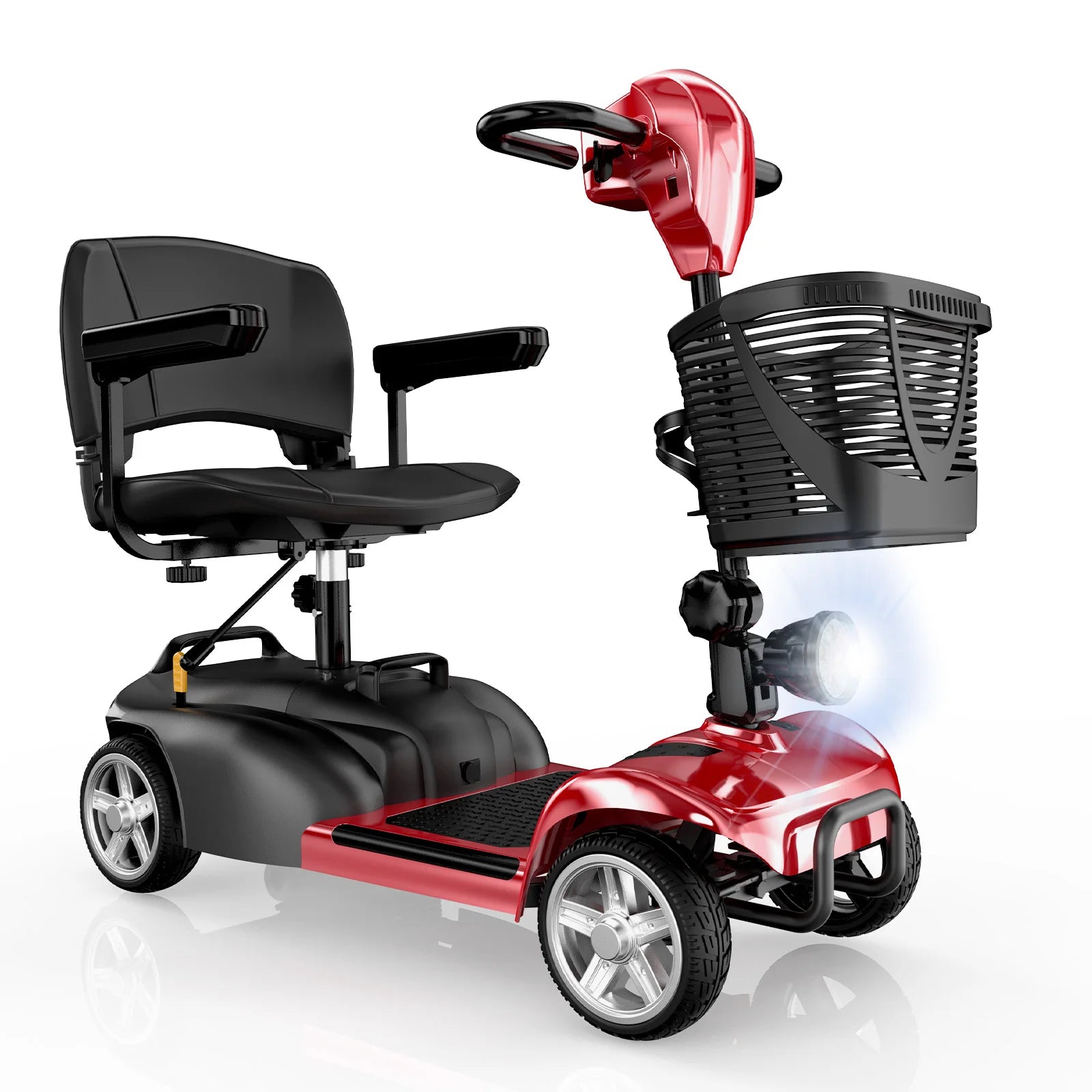 iscooter X02 Electric Mobility Scooter - 250W Power | 12Ah Battery | 5Mph Speed | 12Mi Range - One Size - Escooter Clinic