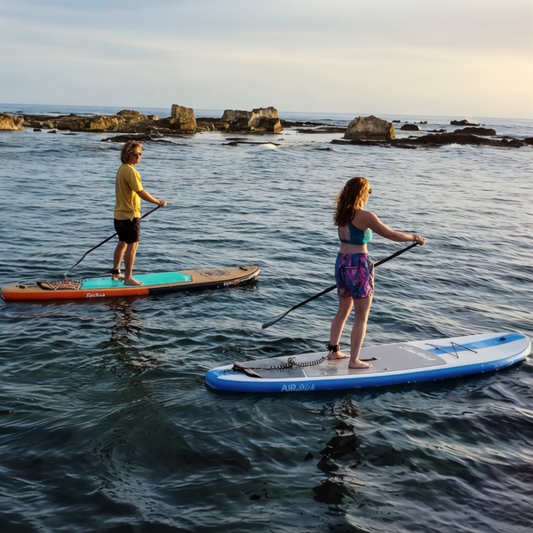 Wooden Menace 11'2 Inflatable Paddle Board | SUP With Seat