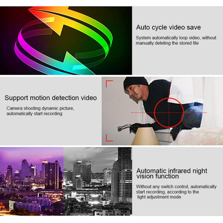 163Eye L1-NJ Smart Visual WIFI 1.3MP Network HD Intercom Doorbell , Support Micro SD Card  & Night Vision, 163Eye Gold, 163Eye