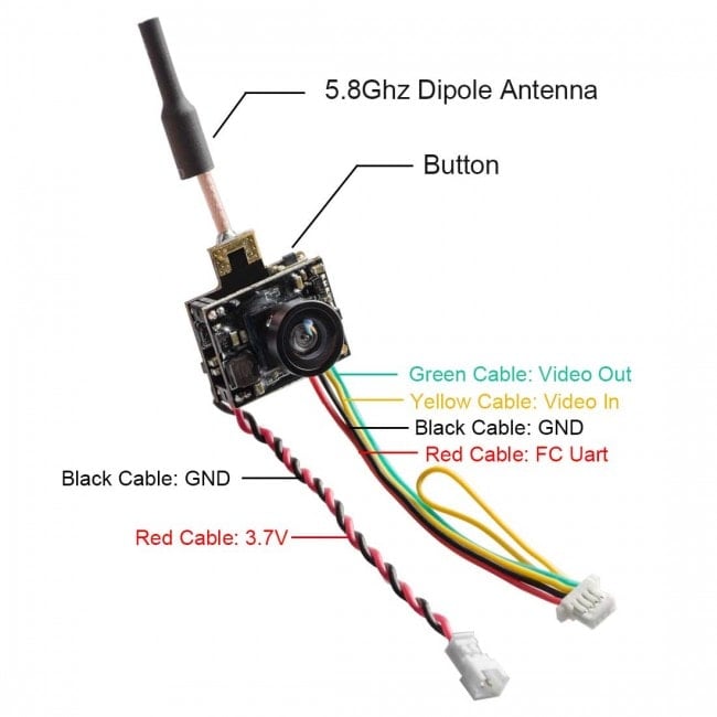 TheFPV SA Micro AIO FPV Camera and 200mW VTX