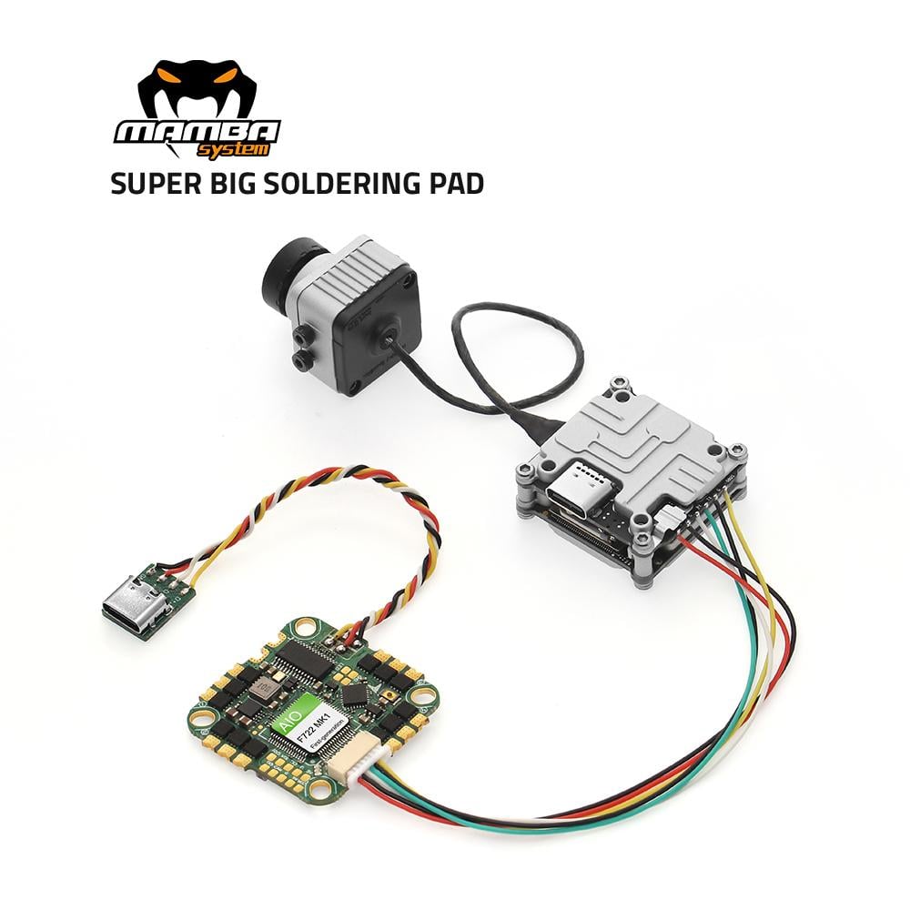 Diatone Mamba AIO F722 35A MK1 Toothpick Flight Controller