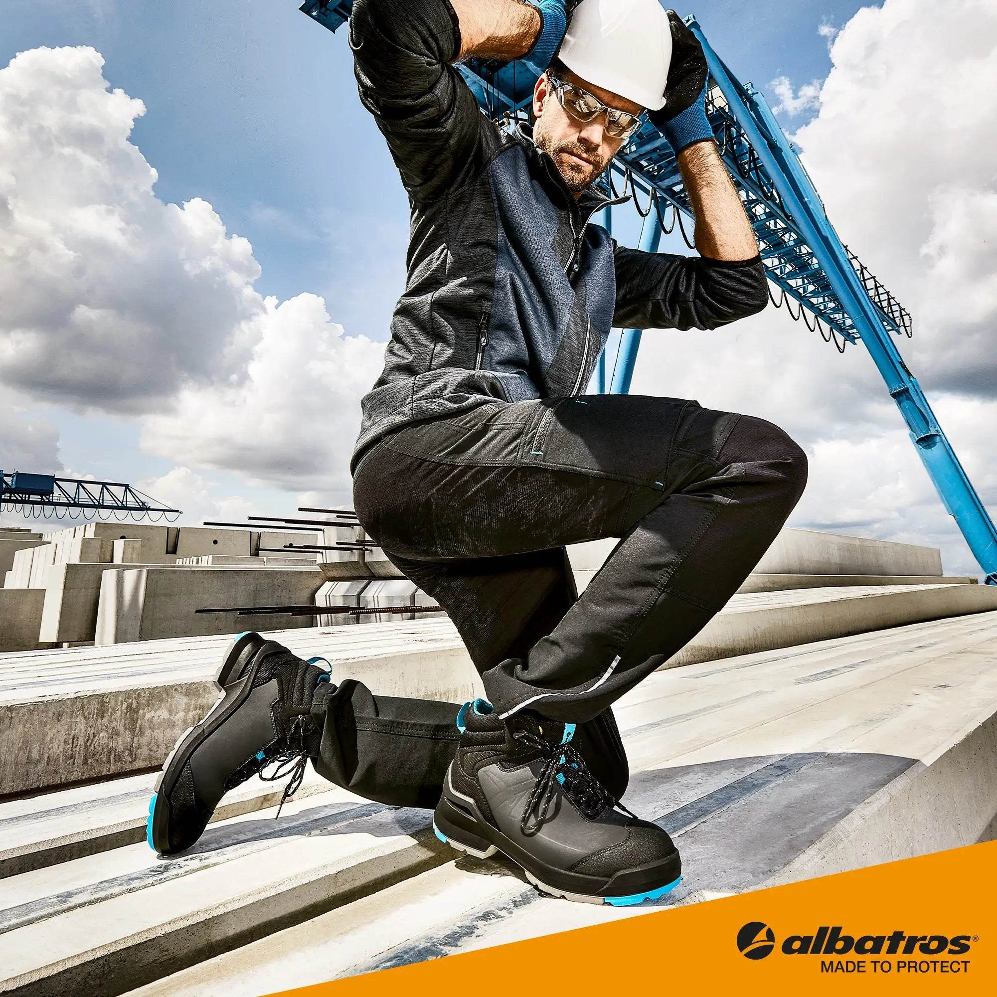 Albatros Taraval Mid Fibreglass Toe Safety Boot