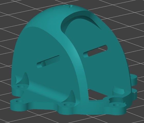 AOS T3 3D Printed Canopy (14mm Nano Cameras)