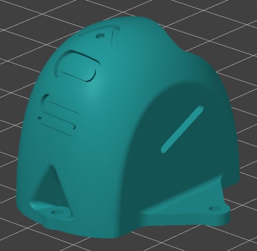 AOS T3 3D Printed Canopy (19mm Nano Cameras)