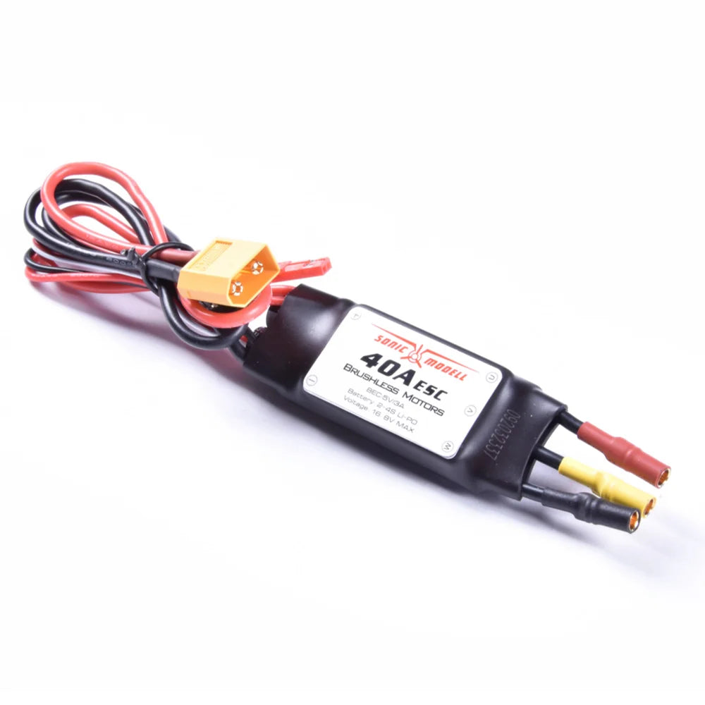 Sonicmodell ESC 40A with 5V 3A BEC (AR Wing Pro)