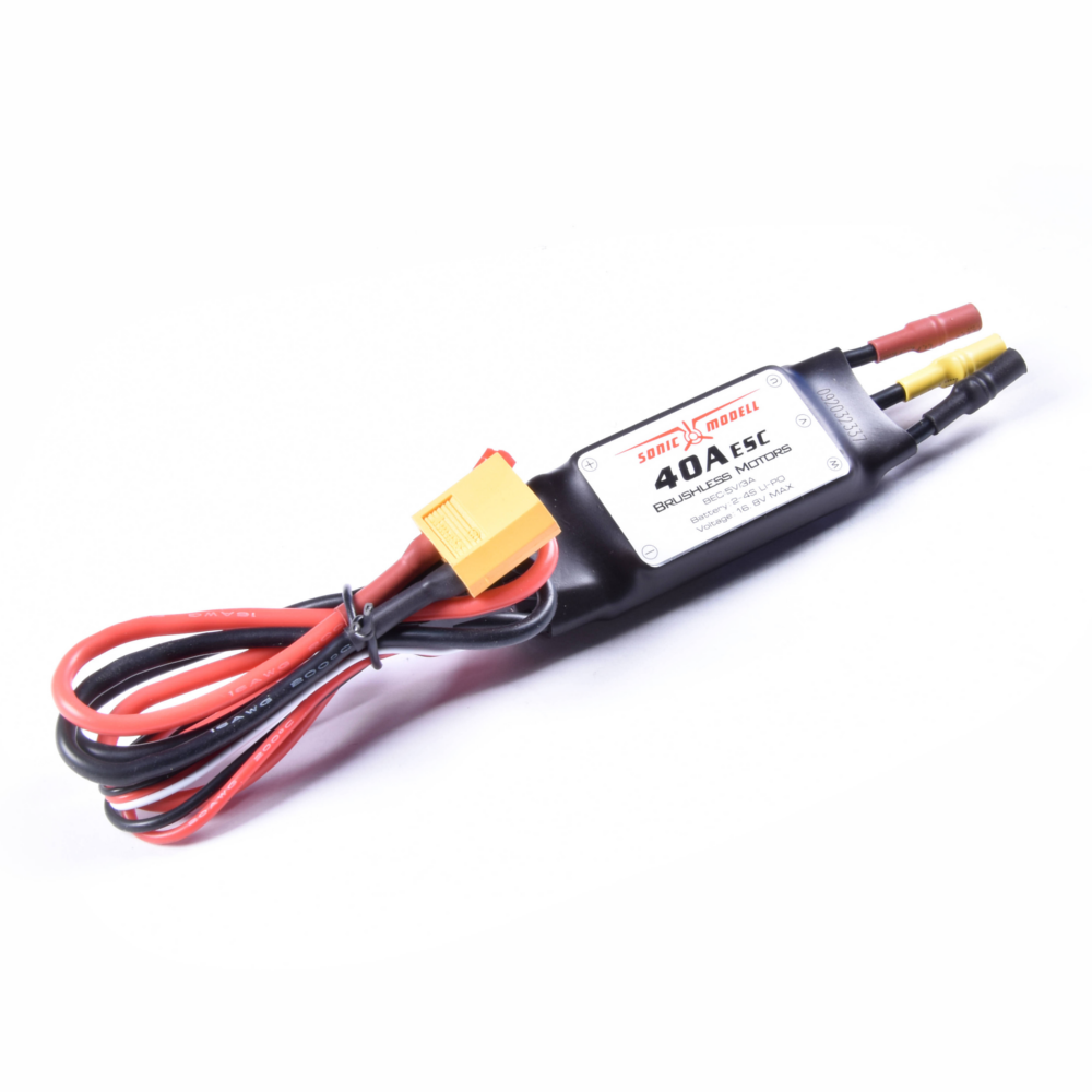 Sonicmodell ESC 40A with 5V 3A BEC (AR Wing Pro)