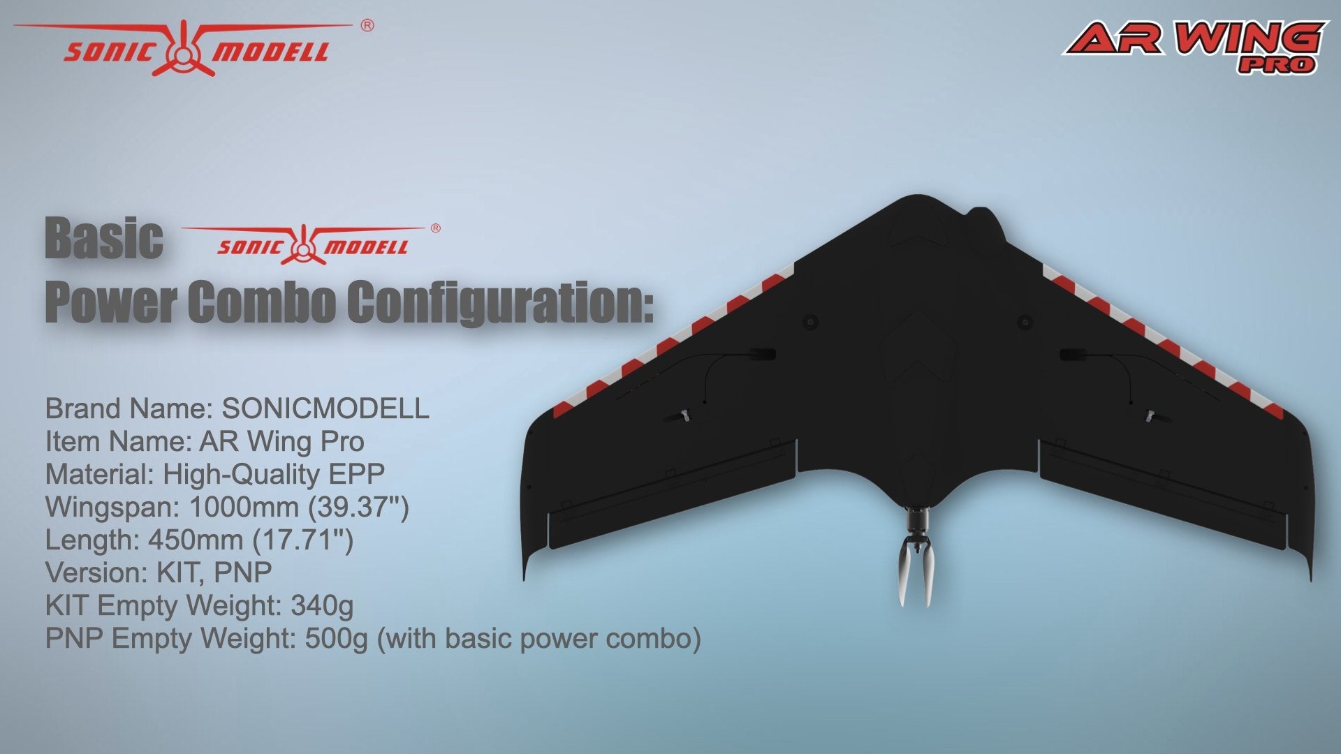 Sonicmodell AR Wing Pro FPV Airplane (1000mm)