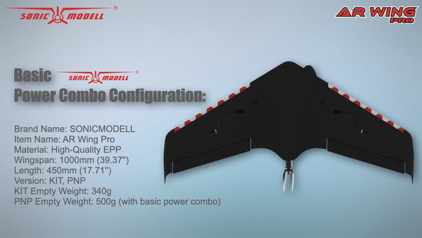 Sonicmodell AR Wing Pro FPV Airplane (1000mm)