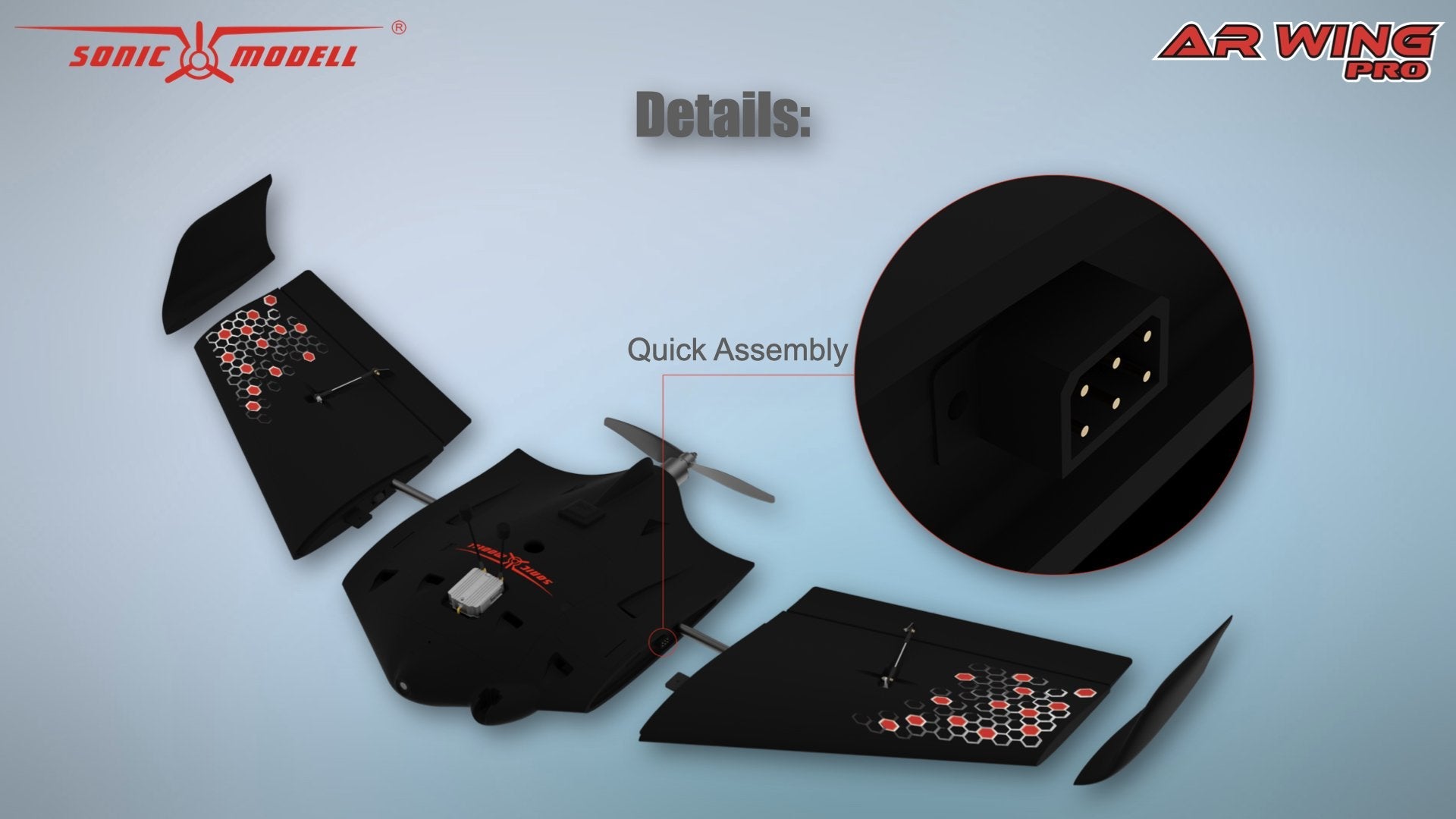 Sonicmodell AR Wing Pro FPV Airplane (1000mm)