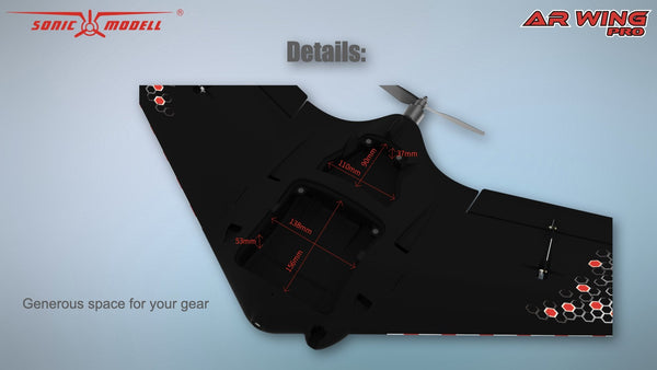 Sonicmodell AR Wing Pro FPV Airplane (1000mm)