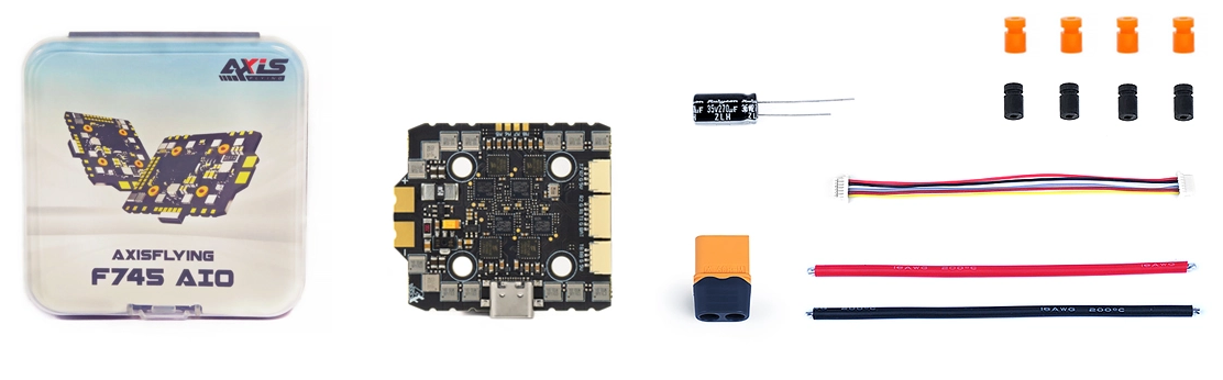AxisFlying ARGUS 40A + F745 AIO Stack (4-6S)