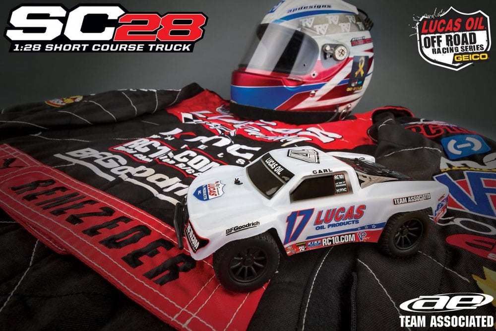 Associated AE Qualifier Series SC28 1/28 RTR Truck (Lucas Oil)