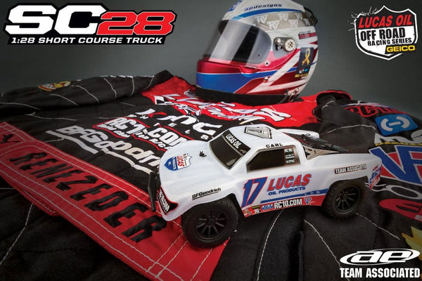 Associated AE Qualifier Series SC28 1/28 RTR Truck (Lucas Oil)