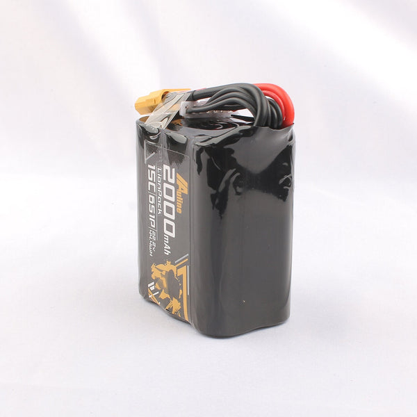 AuLine 2000mAh 6S 22.2V 15C XT60 18650 Li-Ion Battery