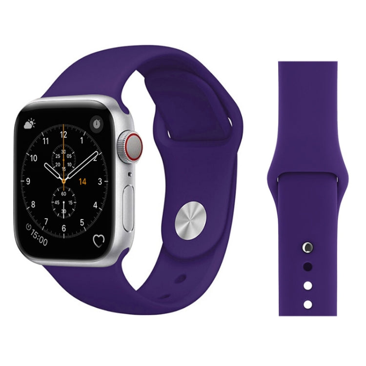 For Apple Watch Series 3 & 2 & 1 38mm Fashion Simple Style Silicone Wrist Watch Band
