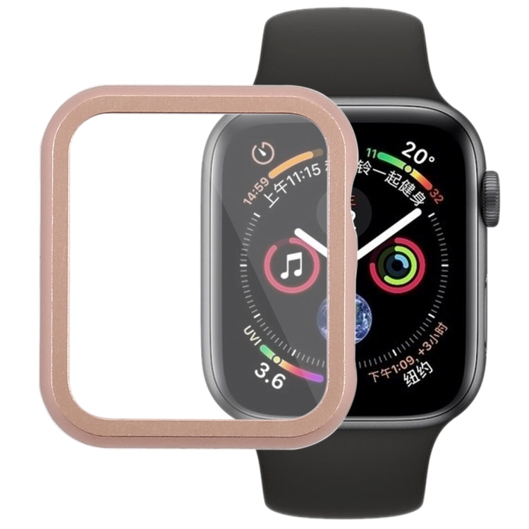 Metal Front Frame Protective Case For Apple Watch Series 6 / 5 / 4 / Watch SE 40mm