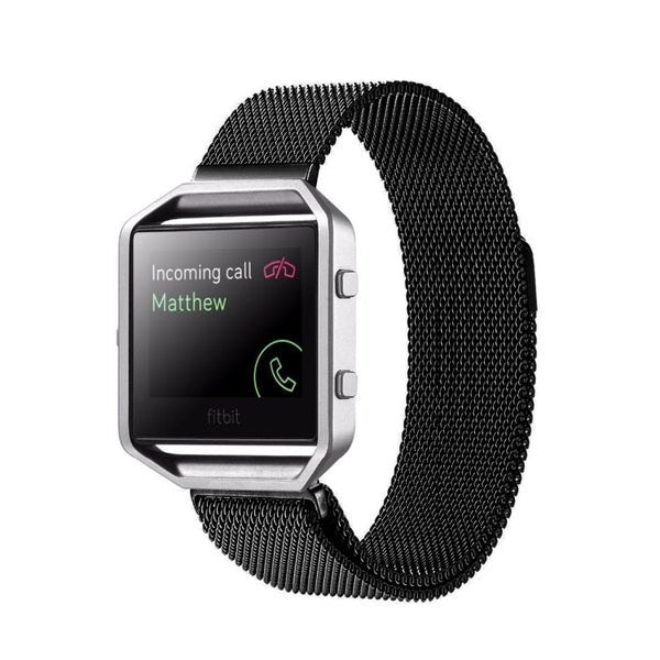 For Fitbit Blaze Watch Loop Magnetic Closure Clasp Stainless Steel Watchband