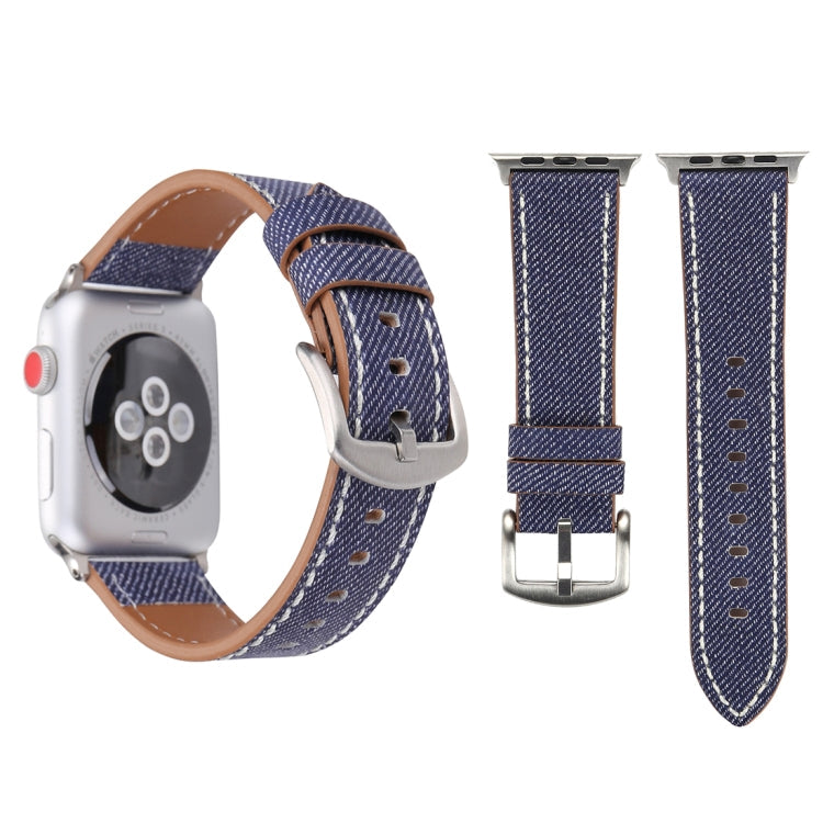 For Apple Watch Ultra 49mm&Watch Ultra 2 49mm / Series 10 46mm / 9&8&7 45mm / SE 3&SE 2&6&SE&5&4 44mm / 3&2&1 42mm Simple Fashion Genuine Leather Cowboy Pattern Watch Band