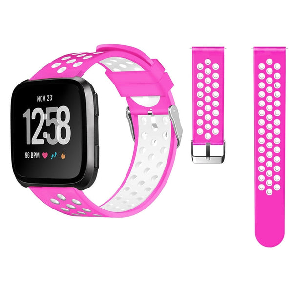 For Fitbit Versa Simple Fashion Silicone Watch Band