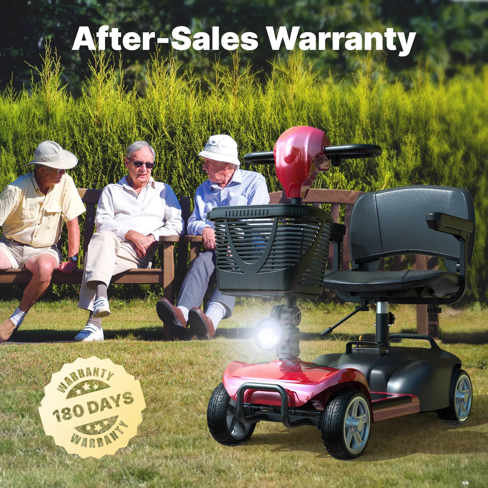 iscooter X02 Electric Mobility Scooter - 250W Power | 12Ah Battery | 5Mph Speed | 12Mi Range - One Size - Escooter Clinic