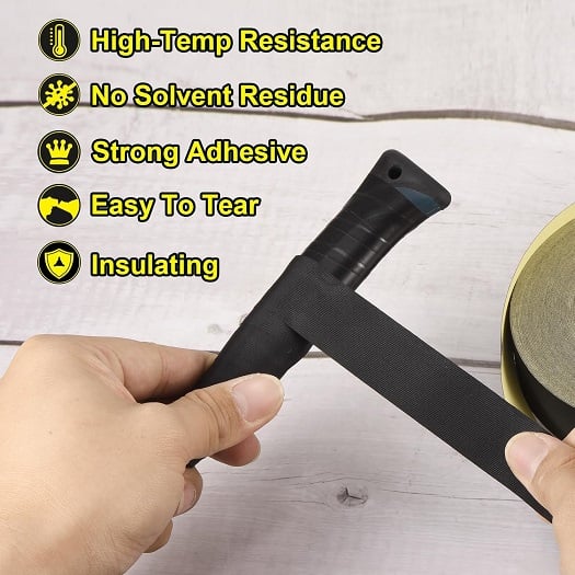 Acetate Cloth Tape 30m Roll (Multiple Widths)