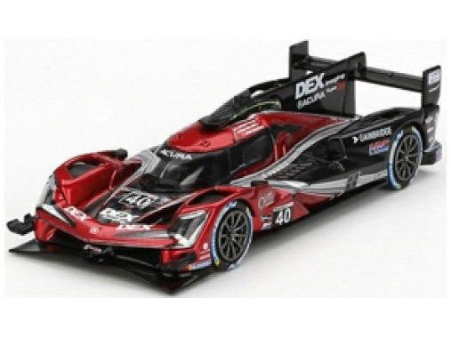 Acura ARX-06 GTP #40 Wayne Racing with Andretti Winner IMSA Sebring 12H 2024 1:64 Scale MINI GT Diecast Model