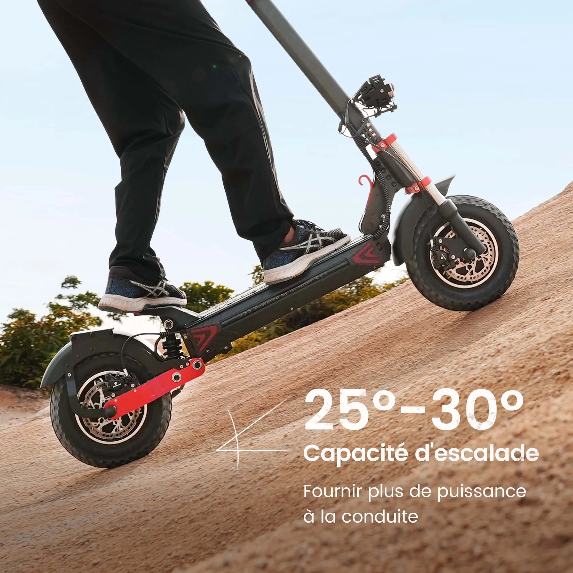 iScooter iX8 Electric Scooter 2*1200W Motor 48V 20AH Battery 12-inch Tire Dual Hydraulic Disc Brakes Front & Rear Suspensio