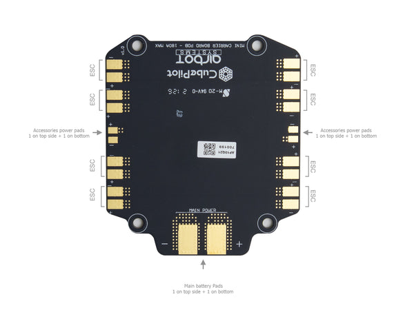 Airbot Power Distribution Board for CubePilot