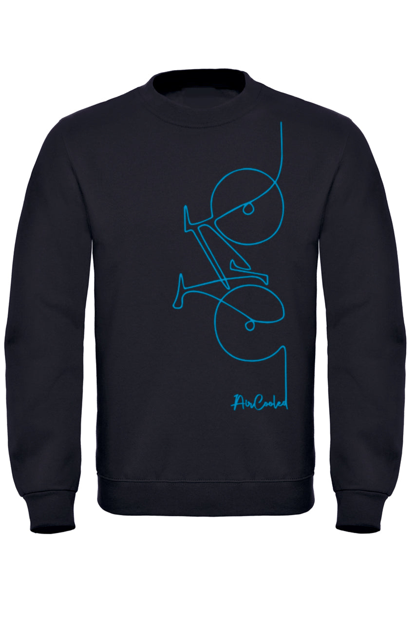 Air Cooled Vertical Bike Sweatshirt