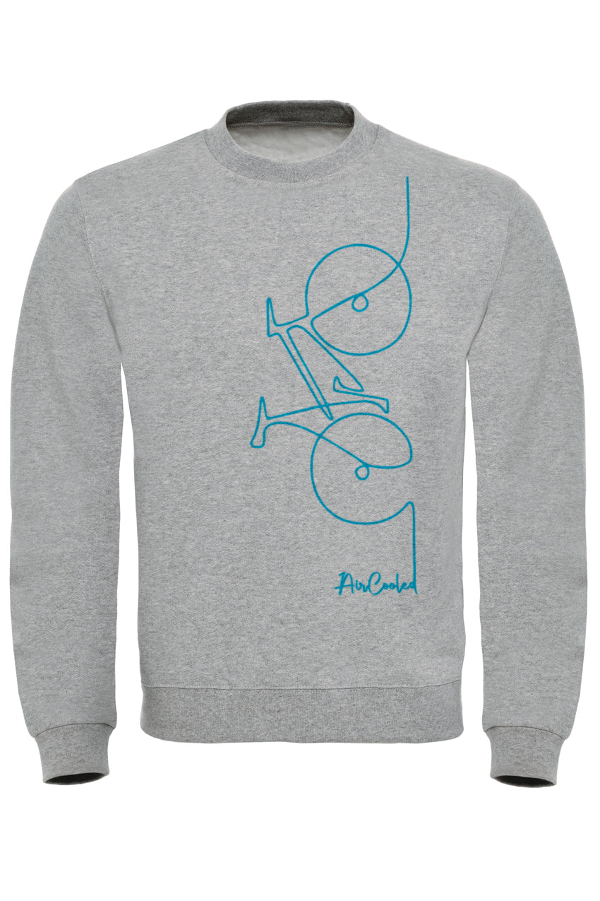 Air Cooled Vertical Bike Sweatshirt