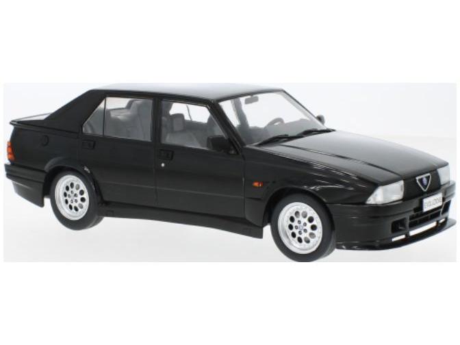 Alfa Romeo 75 Turbo Evoluzione 1987 Black 1:18 Scale Diecast Model Car Group
