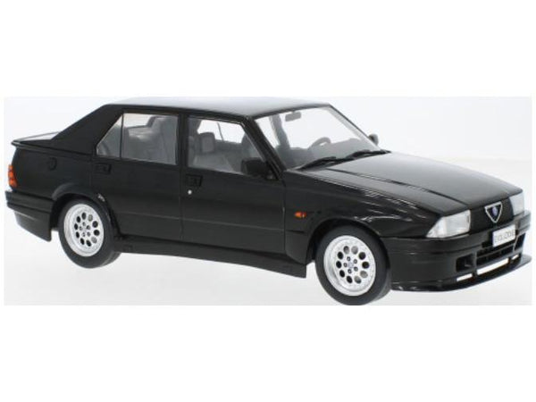 Alfa Romeo 75 Turbo Evoluzione 1987 Black 1:18 Scale Diecast Model Car Group