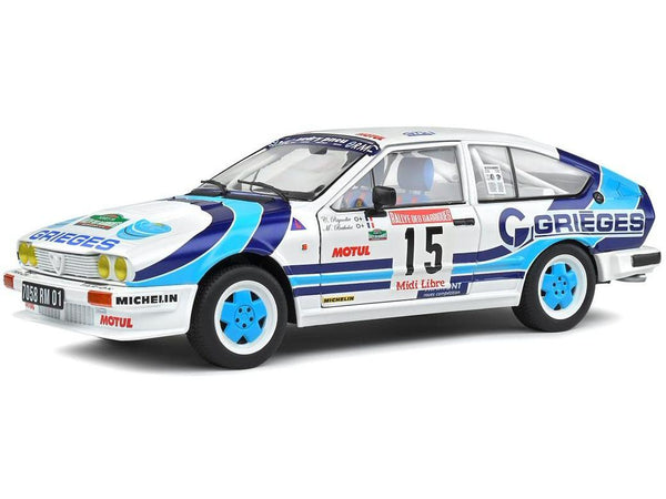 Alfa Romeo GTV6 C Rigollet/M Bathelot Tour de Corse 1986 1:18 Scale Solido Diecast Model