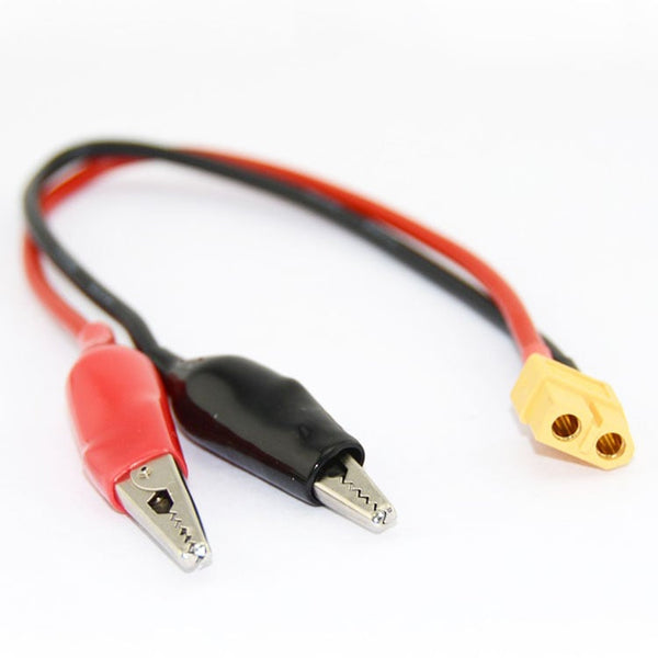 Mighty Jaws XT60 to Alligator Clip Power Supply Cable