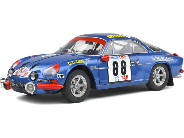 Alpine A110 1600S #88 Rallye Du Portugal 1971 1:18 Scale Solido Diecast Model
