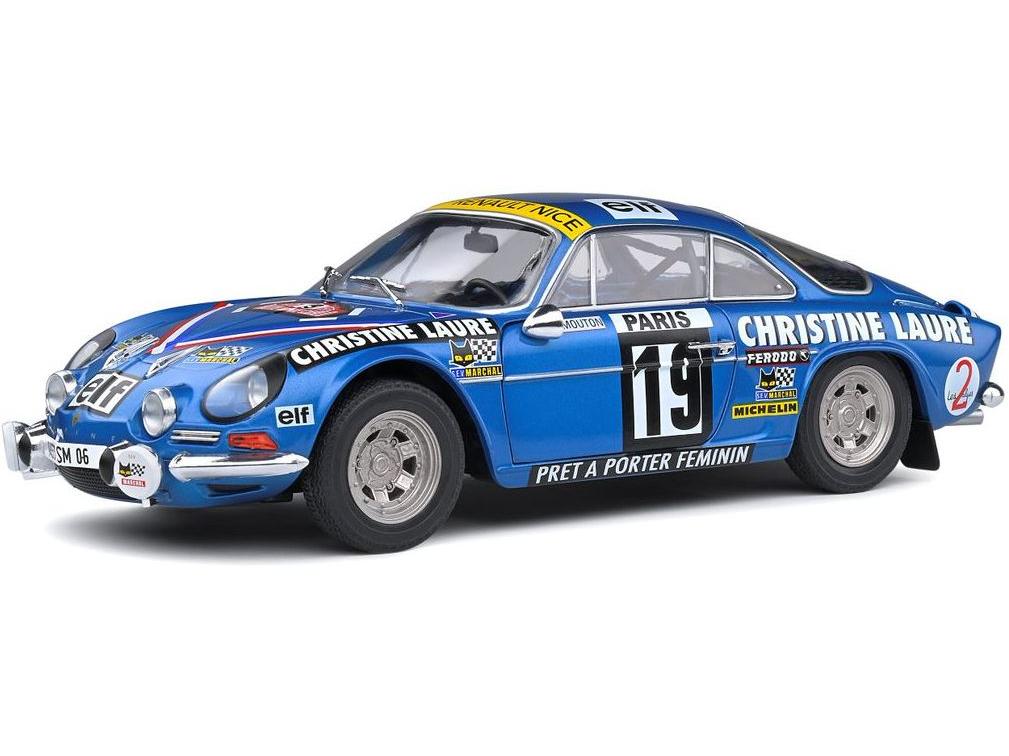 Alpine A110 1600S Rallye Monte Carlo 1976 1:18 Scale Solido Diecast Model