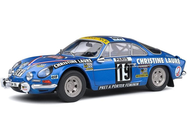 Alpine A110 1600S Rallye Monte Carlo 1976 1:18 Scale Solido Diecast Model