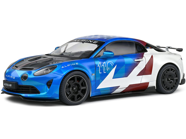 Alpine A110 Radicale 2020 Blue 1:18 Scale Solido Diecast Model