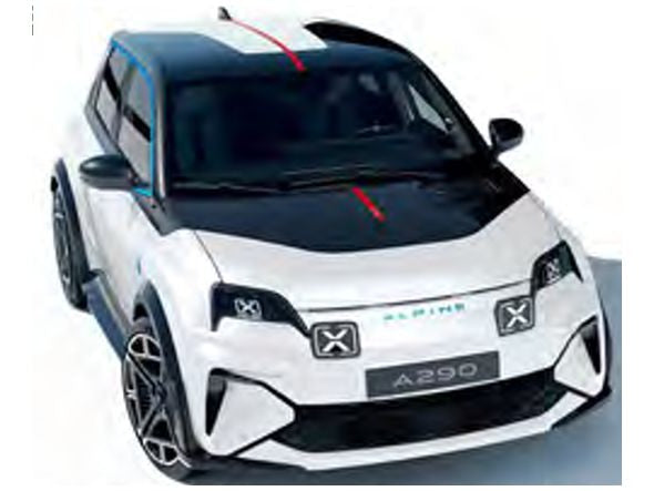 Alpine A290 GTS Premiere Edition Beta 2025 - 1:43 Scale Model Car