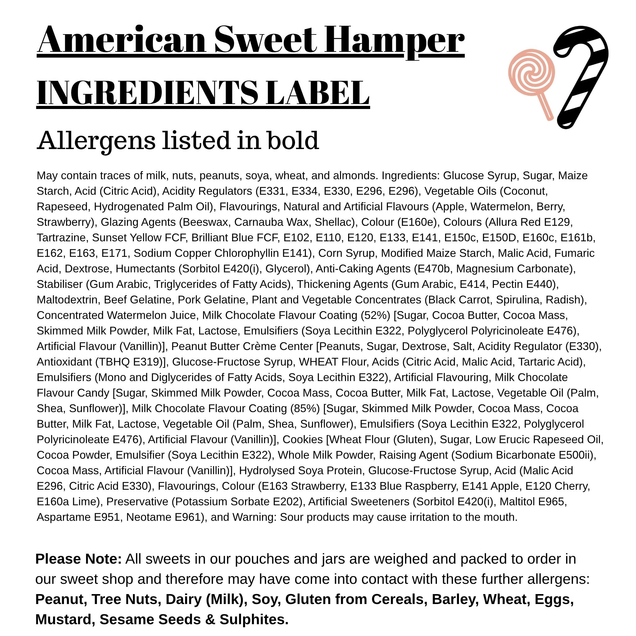 American Sweet Hamper