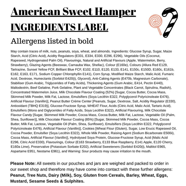 American Sweet Hamper