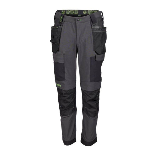 Apache Calgary Slim Fit 4 Way Stretch Holster Pocket Work Trousers