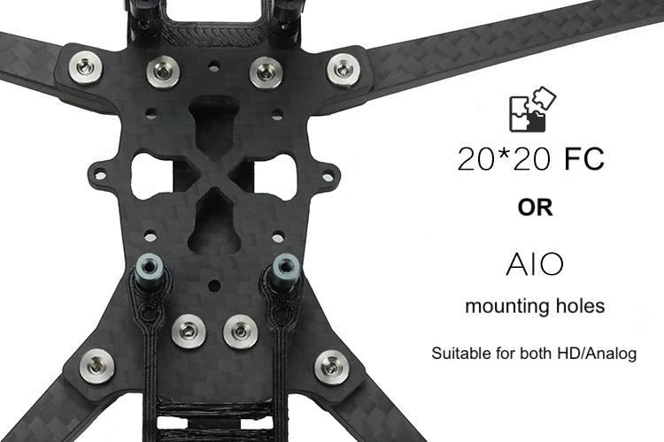 RushFPV STP Aquila 4/5" Long Endurance Cinematic Drone Frame