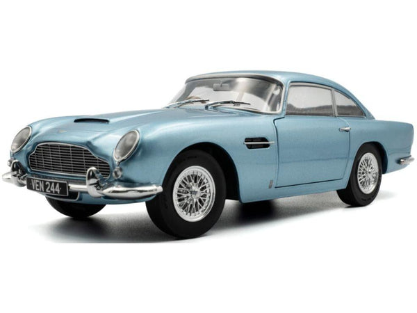 Aston Martin DB5 1964 Light Metallic Blue 1:18 Scale Solido Diecast Model