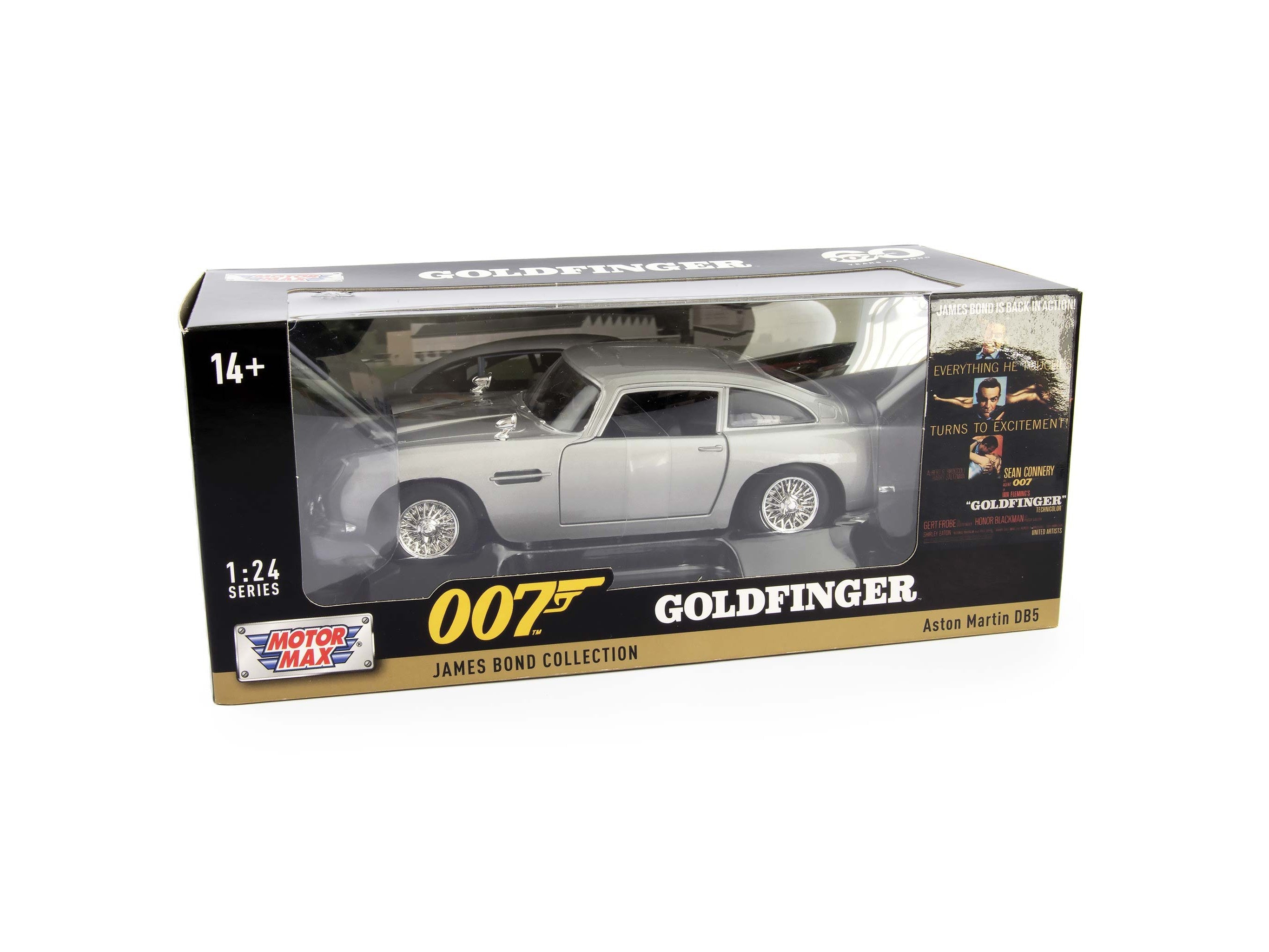 Aston Martin DB5 James Bond Goldfinger - 1:24 Scale