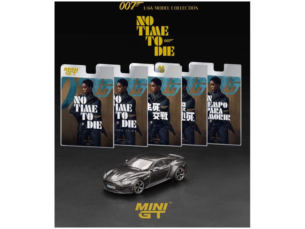 Aston Martin DBS James Bond No Time To Die 1:64 Scale MINI GT Diecast Model
